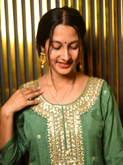 3 Piece Cotton Silk Blend Suit